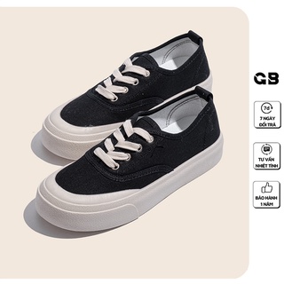 Giày bata nữ giayBOM GB Classics đế cao 2 cm B1425