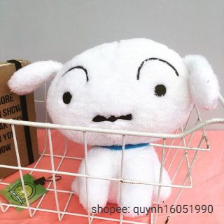 Gấu bông, thú nhồi bông chó tuyết bạn shin cậu bé bút chì 25cm [ ĐỌC KĨ MÔ TẢ ]