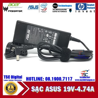 Sạc Laptop ASUS 19V-4.74A (Tặng Kèm Dây Nguồn)