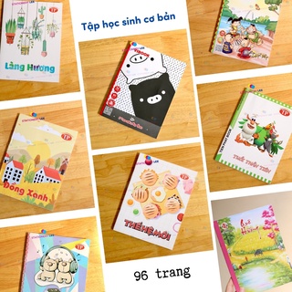 Tập - Vở học sinh 96 trang loại cơ bản 4 ô ly