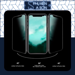 Kính Cường Lực Chống Nhìn Trộm - Full Màn