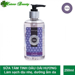 Sữa tắm dưỡng da dịu nhẹ Tinh dầu Oải Hương Om Fountain 250ml