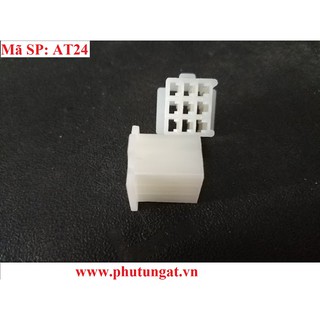 Đầu cos xe máy ❤️FREESHIP❤️  Nhựa đầu ĐỰC 9P 2.8 - AT24 ( 1 bịch / 10 Cái)