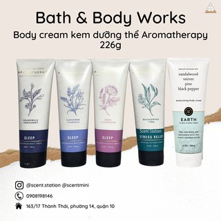 Body cream kem dưỡng thể Aromatherapy - Bath &amp; Body Works 226g
