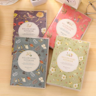 Sổ note mini hình hoa - Ghi chú nhanh (2 Loại: Logo Tròn &amp; Logo Vuông) 64 Trang