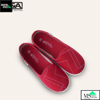 (Trẻ em) Giày Lười Slip-on - Bé gái D&amp;A EPG1922 (Phân phối Chính Hãng)