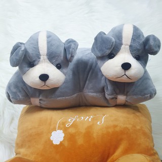 GỐI ĐI XE MÁY 2 ĐẦU HÌNH CHÚ CÚN CON CHÓ CON AN TOÀN CHO BÉ, HÀNG CAO CẤP