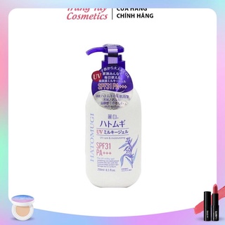 DƯỠNG TRẮNG &amp; CHỐNG NẮNG Body Hatomugi Spf31 PA +++ 250ml