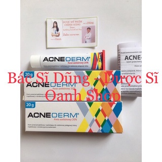 [BÁC SĨ DŨNG]Acnederm Kem Cho Da Mụn , Thâm , Nám ,Tàn Nhang