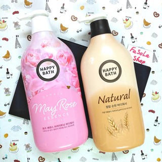 Sữa tắm dưỡng da HAPPY BATH Hàn Quốc dưỡng ẩm trắng sáng da mùi thơm diu lavender oải hương lúa mạch
