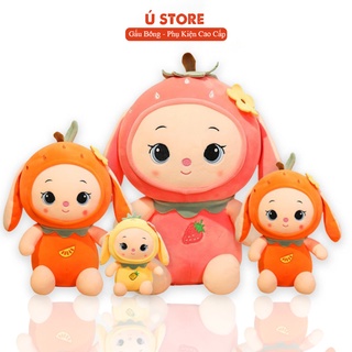 Gấu Bông Thỏ Hoa Quả Dễ Thương Quà Tặng CHo Bé 35cm Ú Store