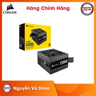 Nguồn máy tính Corsair CV650 (CP9020236NA) Hàng Chính Hãng