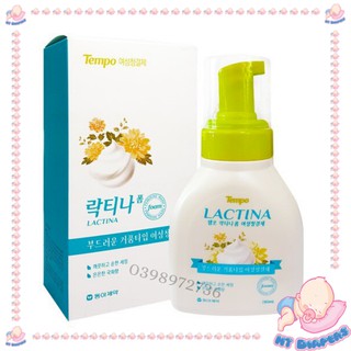 Dung Dịch Vệ Sinh Phụ Nữ Tempo Lactina Hàn Quốc 280ml