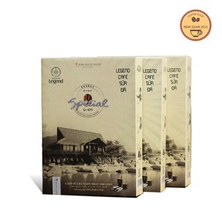 Cà Phê Hòa Tan Sữa Đá Legend Trung Nguyên hộp 9 gói