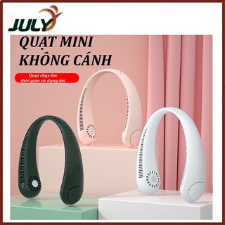 [Mã LIFE1511A giảm 10% đơn 50K] [ Mẫu mới ]Quạt đeo cổ mini, không cánh tiện lợi cao cấp, quạt đeo cổ sạc pin usb