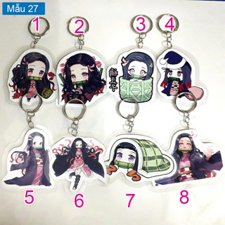 Móc khóa anime Kimetsu No Yaiba /Thanh Gươm Diệt Quỷ/ Trụ Cột/ Diệt Quỷ Cứu Nhân