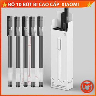 ✅ Bộ 10 bút bi nước cao cấp Xiaomi, Mực Mikumi Nhật, Thời gian sử dụng tăng 4 lần.