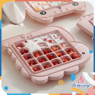 Khay Trữ trữ đông thức ăn cho bé, Bảo Quản Đồ dùng Ăn Dặm, Khay Làm Đá yêu ÔI BÉ CƯNG PK.013