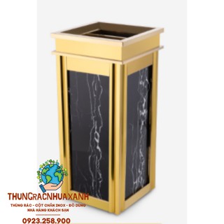 THÙNG RÁC ĐÁ HOA CƯƠNG SANG TRỌNG B-004B