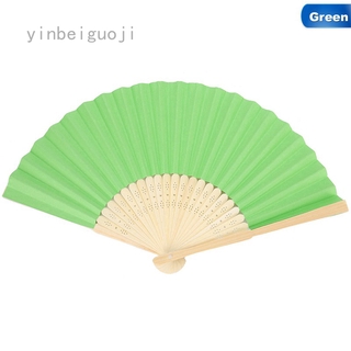 Quạt Giấy Cầm Tay Bằng Tre Phong Cách Trung Hoa