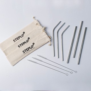 Ống hút inox thân thiện với môi trường Step Up English