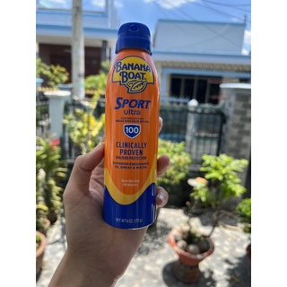 Xịt Chống Nắng Body Banana Boat SPF100