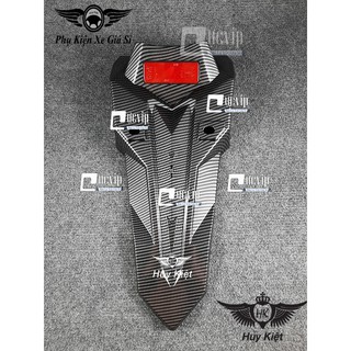 Dè Sau Carbon Kiểu Sonic Gắn Xe Vario/Click 2018 - 2020 MS1555