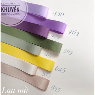 Ruy băng lụa mờ ( mét) link3/3