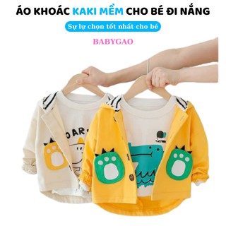 Áo khoác cho Bé BabyGao cực ngầu mẫu 2021