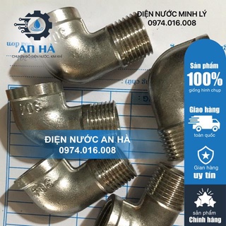 Co Ren Inox 304 ( Co 1 đầu ren trong và 1 đầu ren ngoài)
