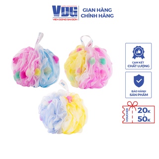 Bông tắm tròn viền mút xốp Venus Mousse 2 (Giao màu ngẫu nhiên) - Viễn Đông Sài Gòn