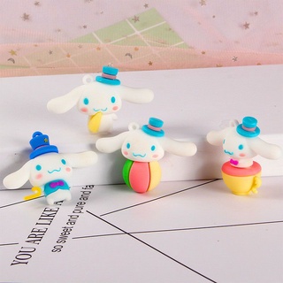 charm thỏ trắng nguyên liệu trang trí ốp điện thoại