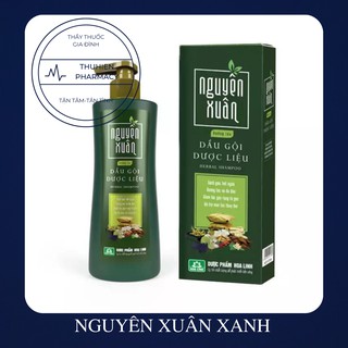 Dầu gội Dược liệu Nguyên Xuân xanh - Dưỡng tóc, phục hồi hư tổn
