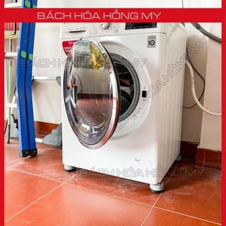 [Mã ELHA22 giảm 5% đơn 300K] Kệ máy giặt, chân kê chống rung máy giặt, tủ lạnh (SET 4 chân)