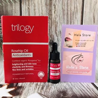 Trilogy Tinh dầu tầm xuân dưỡng ẩm, ngừa lão hóa dầu Trilogy RoseHip Oil Anti-oxidant Certified 5ml