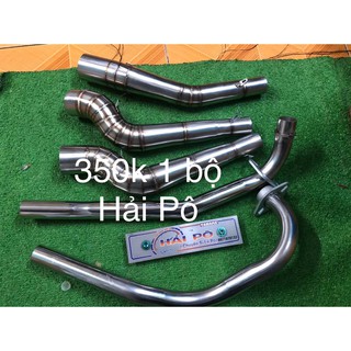 Cổ Inox 304 hàn Pô Zin  size 27 và 32 cho Các Dòng xe Máy Wave Dream Sirius Exciter Winer Ab Vairo Sảtria