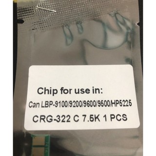 Chip mầu xanh [RẺ VÔ ĐỊCH] sử dụng cho máy in Canon LBP-9100Cdn,9200,9600- Hp 5225