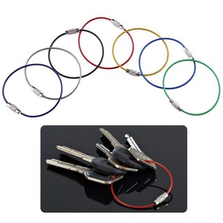 Combo 7 móc chìa khóa bằng bằng thép không gỉ EDC - Set 7 móc khóa bằng thép không gỉ đa năng tiện dụng