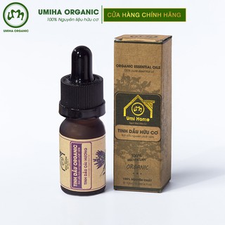 Tinh dầu Oải Hương Lavender hữu cơ UMIHOME nguyên chất 10ml - Dùng xông giảm mệt mỏi, ngủ ngon thư giãn, dưỡng da và mụn