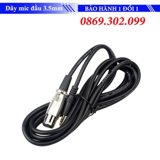 [Mã ELHACE giảm 4% đơn 300K] Dây mic đầu 3.5mm cho Mic Condenser