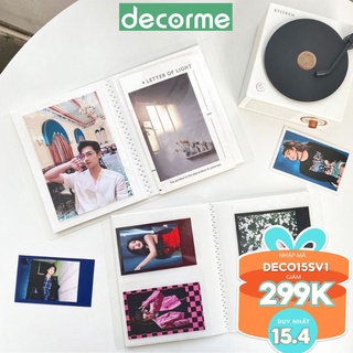 Album ảnh polaroid mini 3/5 inch DecorMe Album ảnh tiện lợi chất lượng cao SML