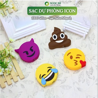 Sạc Dự Phòng Icon Đáng Yêu, Tiện Lợi