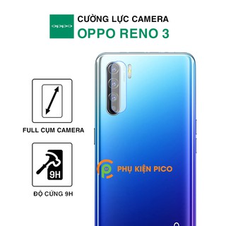 Cường lực camera Reno 3 / Reno 4 độ cứng 9H trong suốt không ảnh hưởng đến chất lượng chụp ảnh - Dán camera Oppo Reno 3