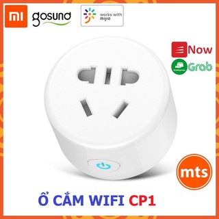 Ổ cắm wifi  thông minh Xiaomi  Gosund CP1 tắt mở bằng điện thoại kết nối wifi hẹn giờ tắt mở - Minh Tín Shop