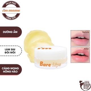 Sáp Dưỡng Môi Cho Môi Mềm Mịn I'm Meme I'm Bare Lips Treatment 4.7g