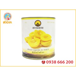 Đào Ngâm Thái Lan BODDOB 820G (Giòn, Ngon)