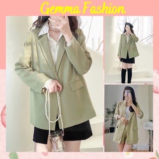 Áo Blazer Xanh Bơ Màu Hot Nhất Năm Nay - Áo Blazer nữ kiểu Hàn Quốc