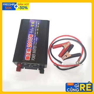 Bộ đổi nguồn điện 2000W - Máy Đổi Điện 2000W Sine Chuẩn