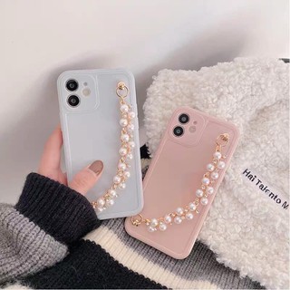 Ốp dẻo viền vuông móc xích ngọc nhỏ