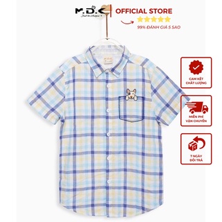 Áo sơ mi bé trai ngắn tay - CBSPR20T06 - M.D.K - cá tính, năng động